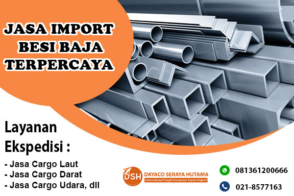 JASA IMPORT BESI BAJA