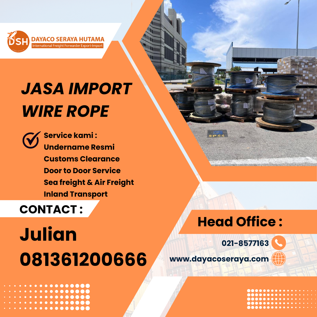 import wire rope