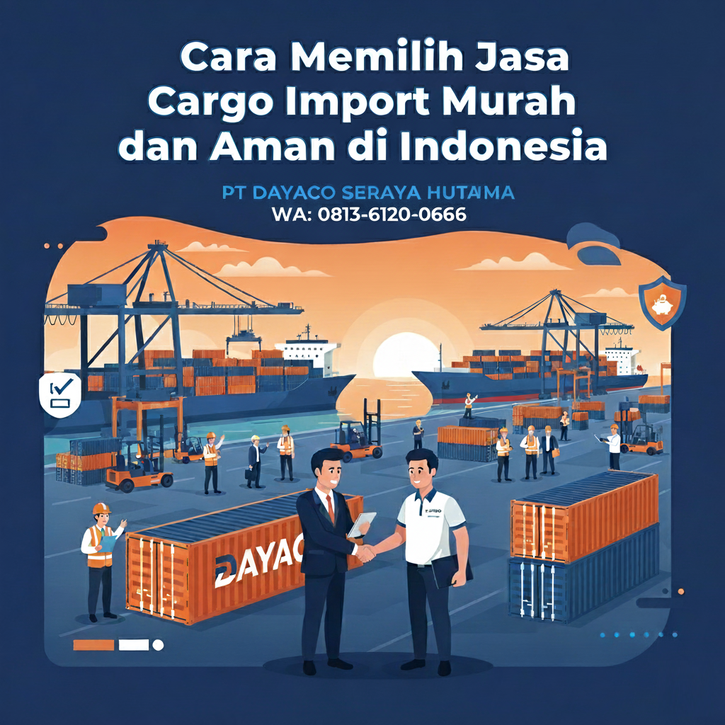 Cara Memilih Jasa Cargo Import Murah dan Aman di Indonesia