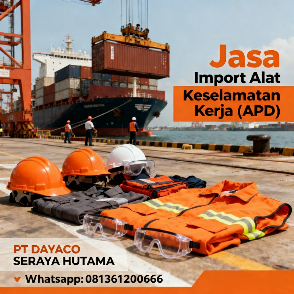 Jasa Import Alat Keselamatan Kerja (APD) dari China Legal