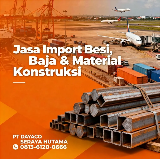 Jasa Import Besi, Baja & Material Konstruksi 3