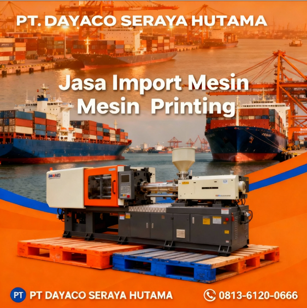 Jasa Import Mesin Printing
