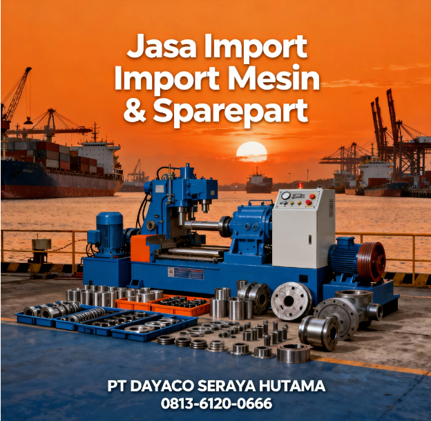 Jasa Import Mesin & Sparepart 2