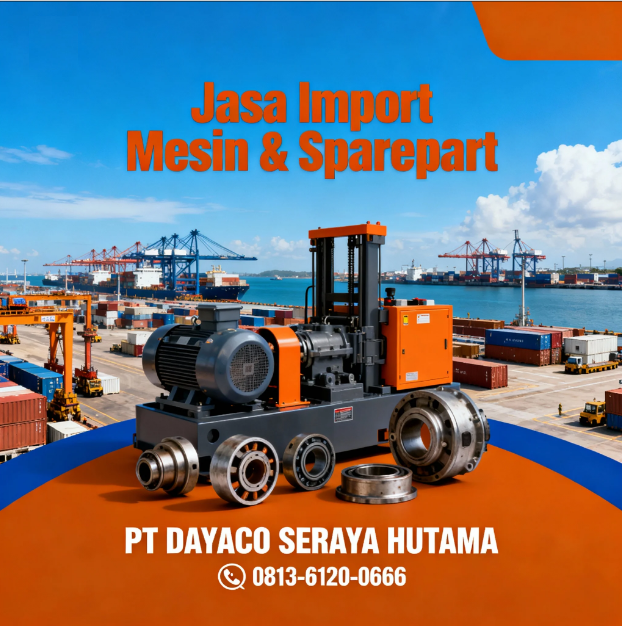 Jasa Import Mesin & Sparepart
