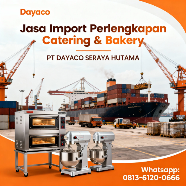 Jasa Import Perlengkapan Catering & Bakery dari China Cepat