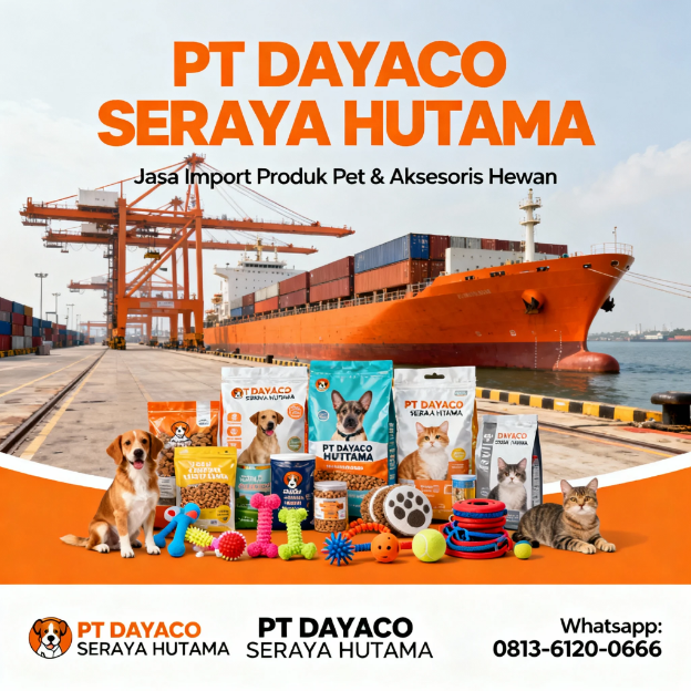 Jasa Import Produk Pet & Aksesoris Hewan dari China Cepat