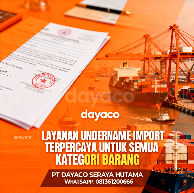 undername import semua barang 3