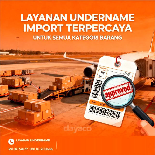 undername import semua barang 4