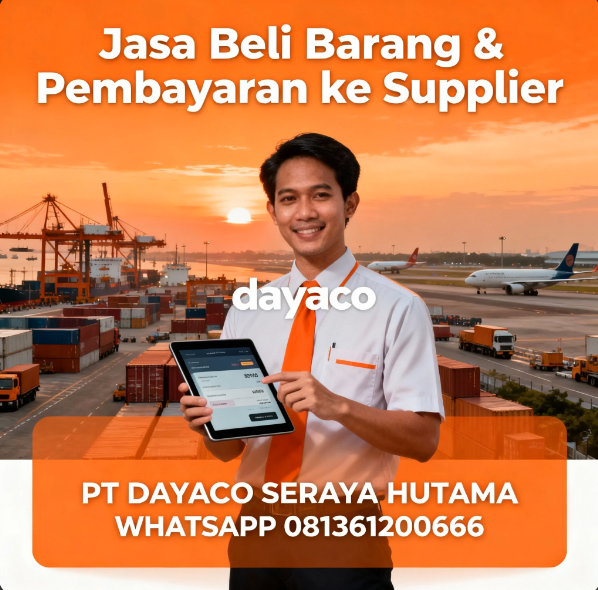 Jasa beli barang dan pembayaran ke supplier