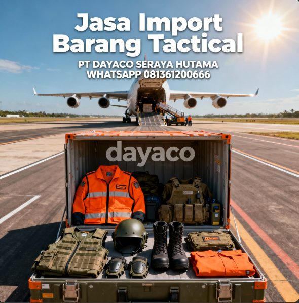 Jasa import tactical 4